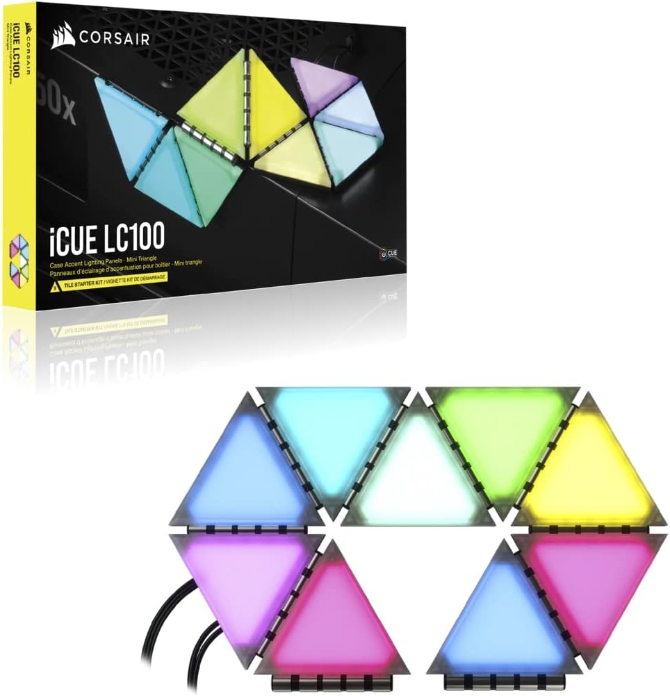 Corsair CL-9011114-WW iCUE LC100 RGB Case Accent Lighting Kit