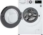 LG WM3555HWA - 24 Inch Smart All In One Washer/Dryer - White