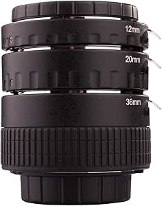 Neewer 10069814 Macro Extension Tube Set for Nikon DSLR