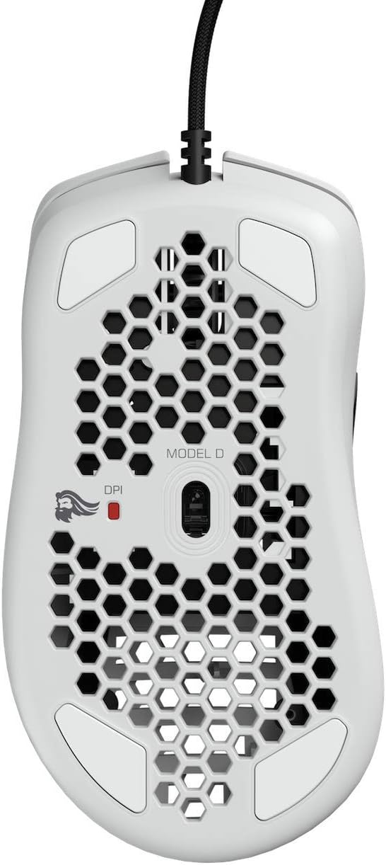 Glorious GLO-MS-DM-GW Model D- (Minus) Gaming Mouse White