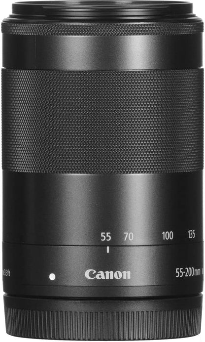 Canon 9517B002 EF-M 55-200mm Lens Filter Bundle Renewed