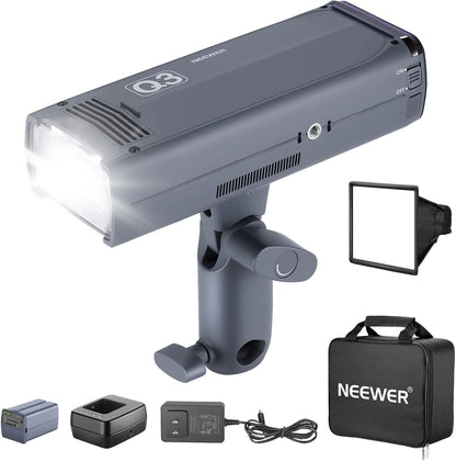 Neewer Q3 200Ws TTL Flash Strobe with Softbox