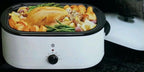 GE 18 Quart Roaster Oven Buffet Server