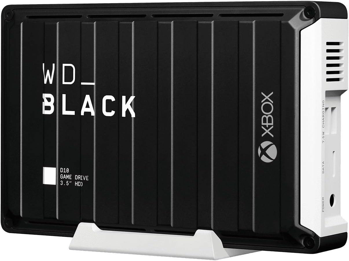 Western Digital WDBA5E0120HBK-EESN WD_Black D10 12TB Xbox Game Drive