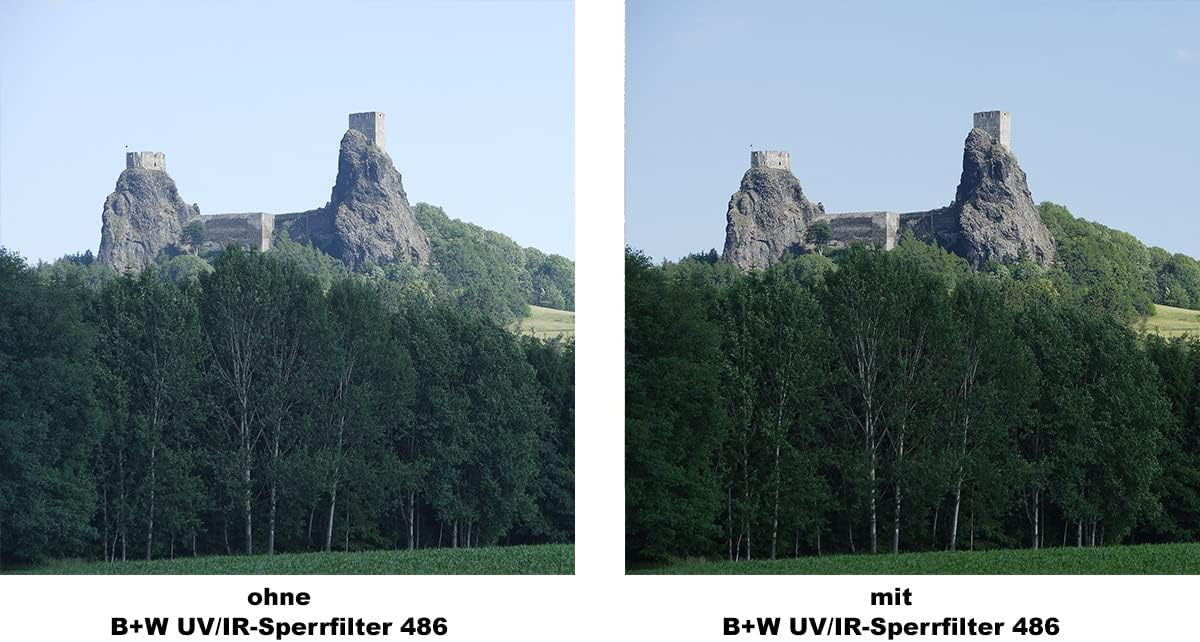 B+W 486M 46mm Basic UV/IR Cut MRC Filter