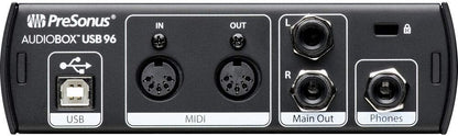 PreSonus AudioBox 96 USB Interface Studio Monitor Bundle