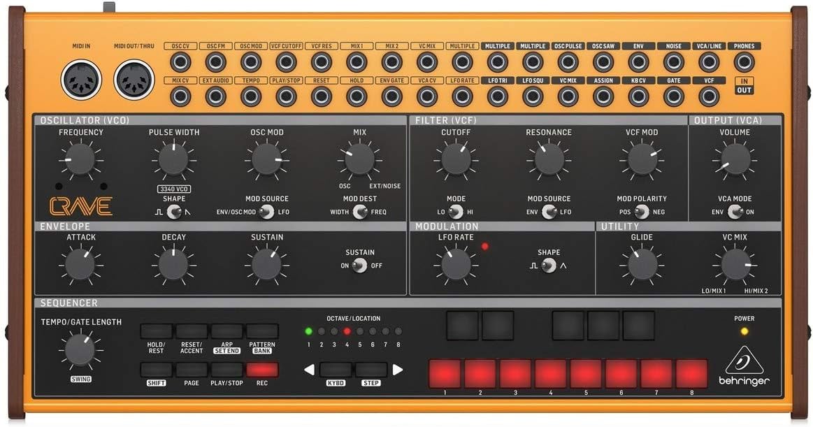 Behringer CRAVE Analog Semi-Modular Synthesizer
