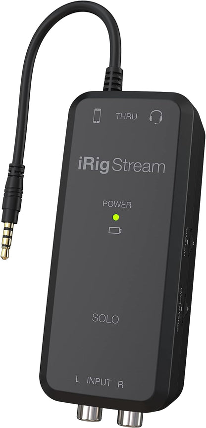 IK Multimedia IP-IRIG-STREAMSL-IN iRig Stream Solo Interface