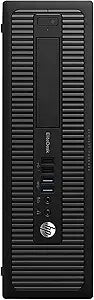 HP EliteDesk 800 G1 SFF i5 32GB 1TB SSD 4TB HDD (Renewed)