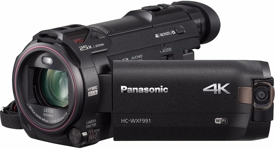 Panasonic HC-WXF991K 4K Camcorder Twin Camera Bundle