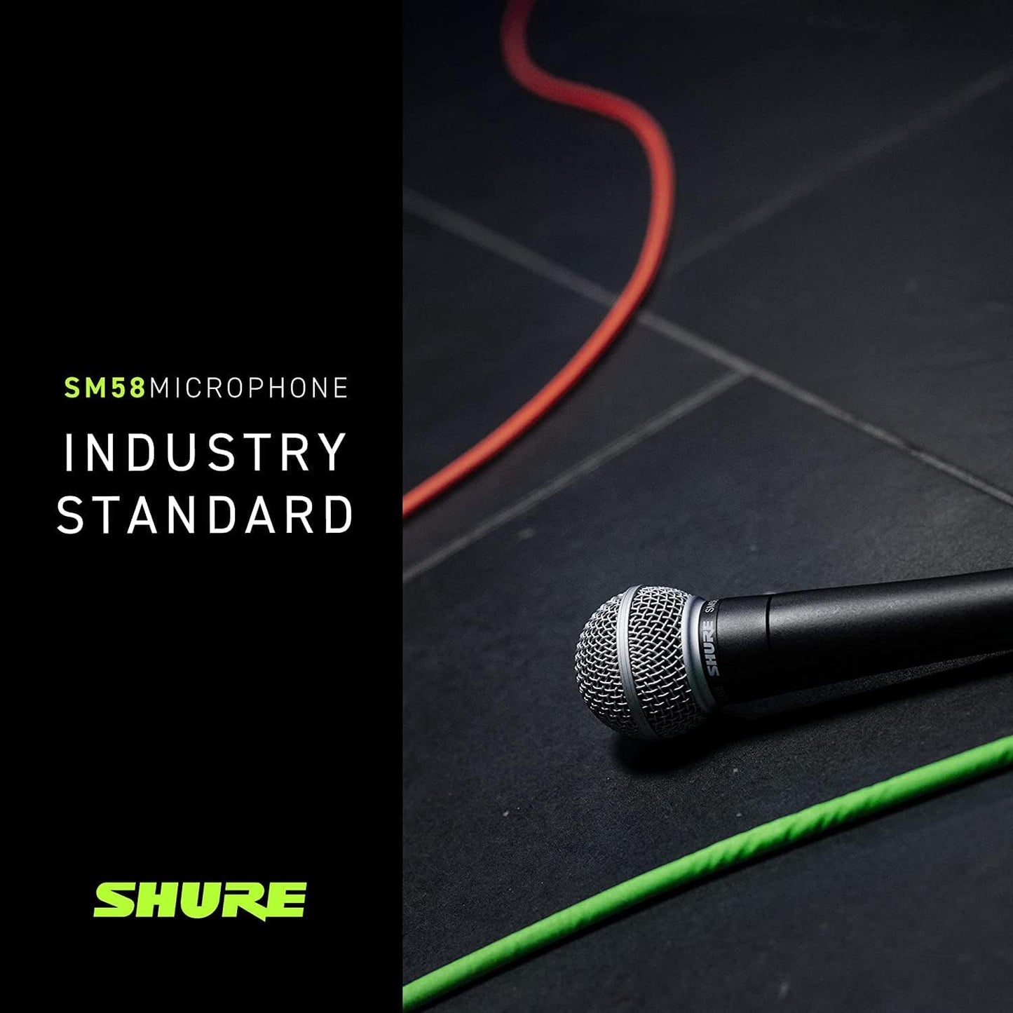 Shure SM58-CN XLR Dynamic Vocal Microphone with Cable