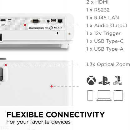 ViewSonic PX749-4K UHD 4K Gaming Projector Xbox Compatible