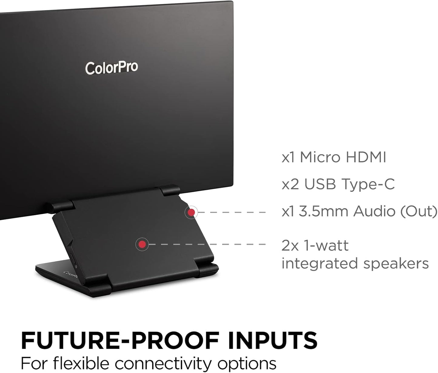ViewSonic VP16-OLED 15.6" Portable OLED Monitor - 1080p