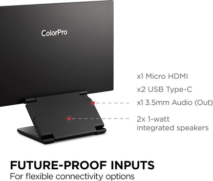 ViewSonic VP16-OLED 15.6" Portable OLED Monitor - 1080p