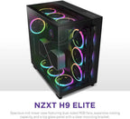 NZXT CM-H91EB-01 H9 Elite Dual-Chamber ATX Case Black