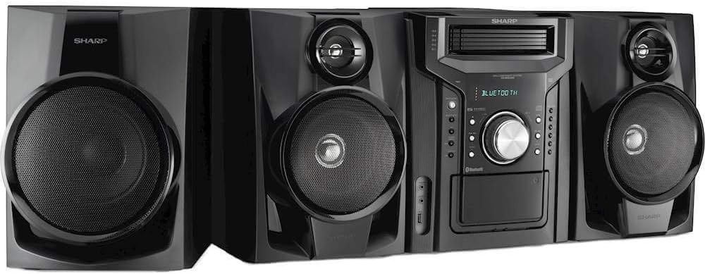 Sharp CD-BHS1050 350W Mini Shelf System Bluetooth Cassette
