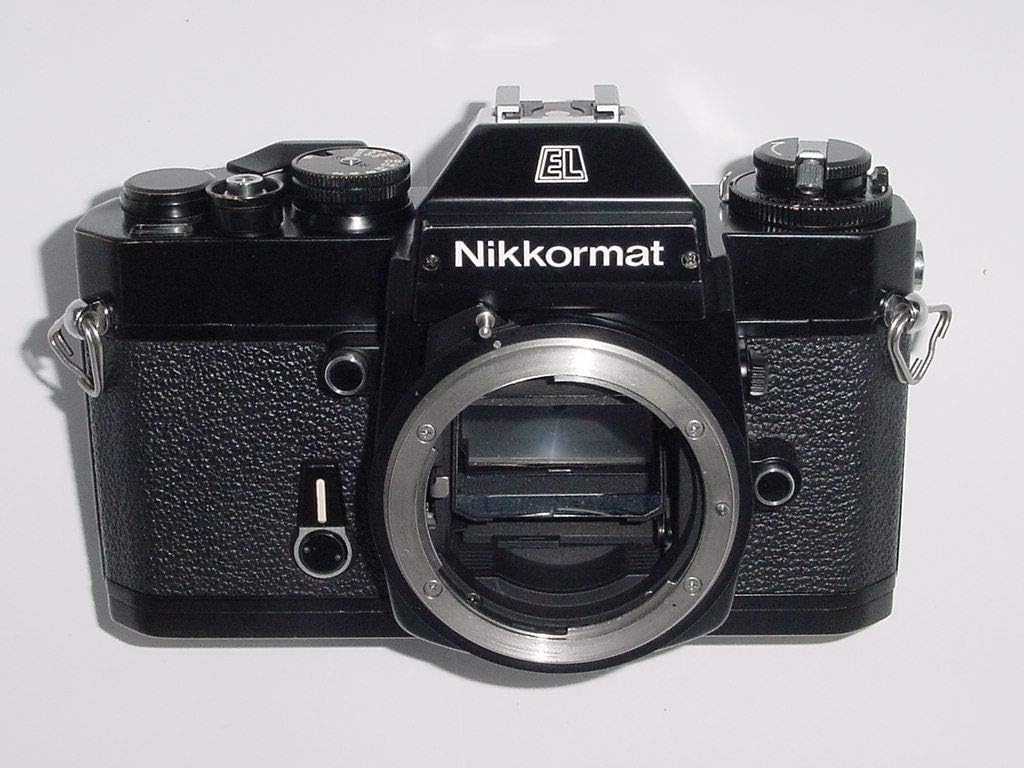 Nikon Nikkormat EL Black 35mm Film Camera Body