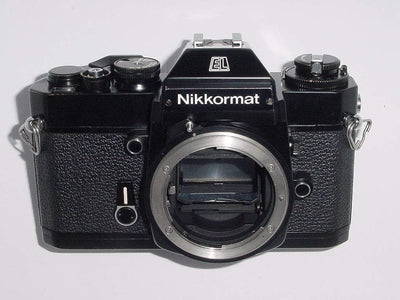 Nikon Nikkormat EL Black 35mm Film Camera Body