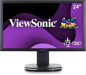 ViewSonic VG2449 24-Inch Ergonomic Monitor - 1080p, HDMI, DisplayPort — main product image