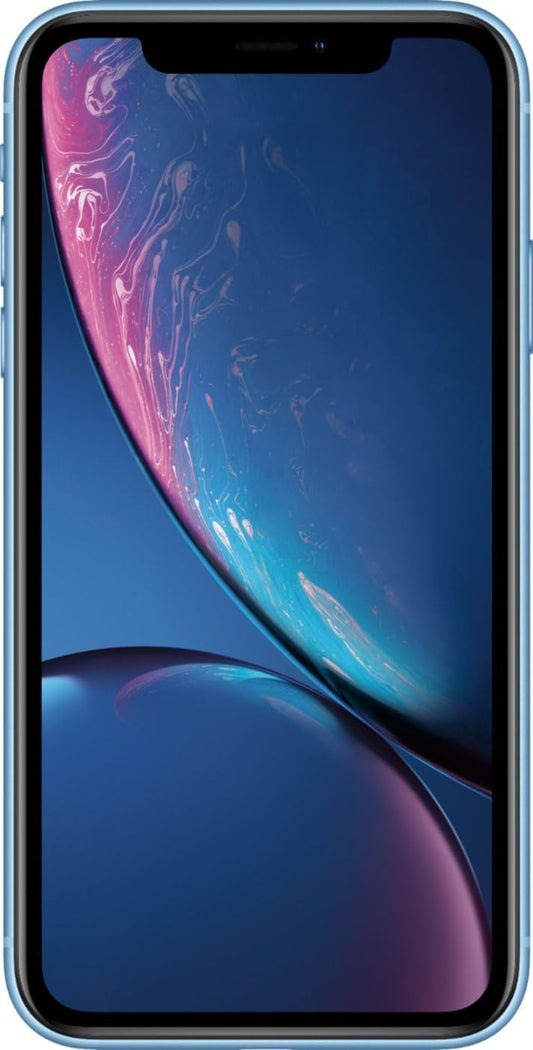 Apple RXZER23 iPhone XR 256GB Blue AT&T Renewed