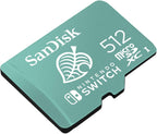 SanDisk SDSQXAO-512G-GNCZN 512GB Nintendo Switch MicroSD Card