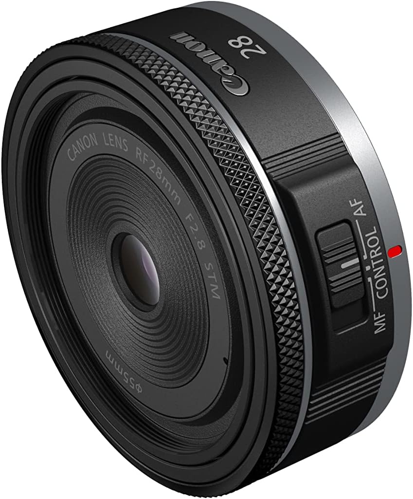 Canon RF28mm F2.8 STM Lens - Compact Wide-Angle