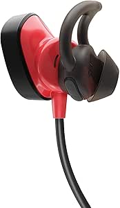 Bose 762518-0010 SoundSport Pulse Wireless Headphones Red