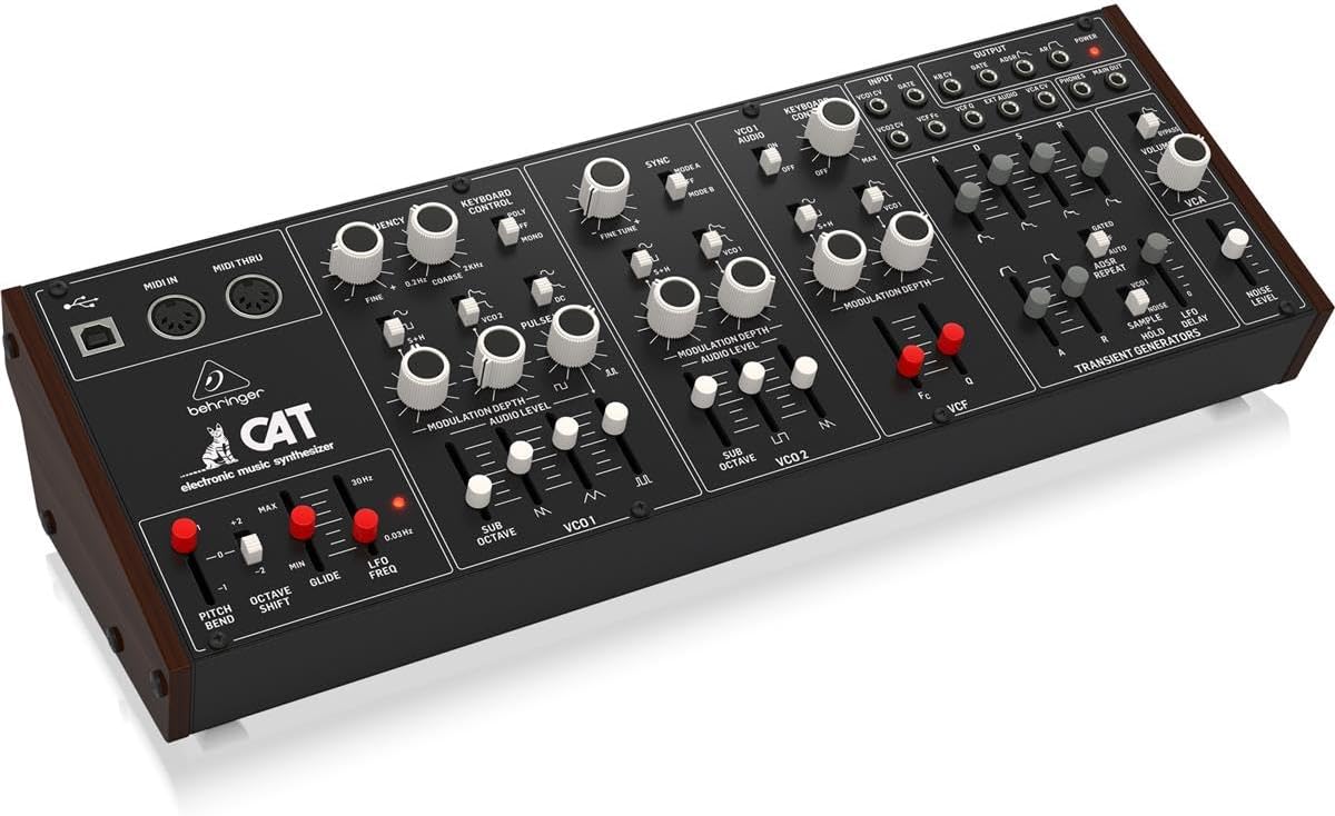 Behringer CAT Analog Synthesizer - Dual VCO Design