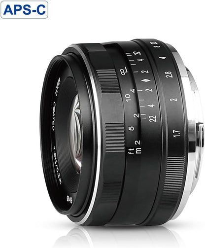 Meike MK-S-35mm F1.7 APS-C Manual Focus Lens Sony E-Mount