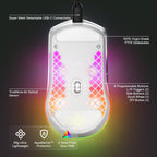 SteelSeries 62612-cr Aerox 3 Lightweight Gaming Mouse - Renewed