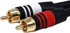 Monoprice 105597 Premium 3.5mm to 2 RCA Audio Cable