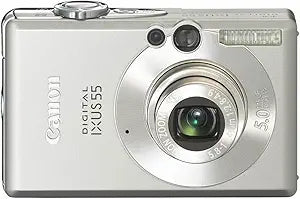 Canon Digital IXUS 55 5MP Compact Camera — main product image