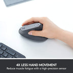 Logitech MX Vertical Ergonomic Mouse Wireless Renewed