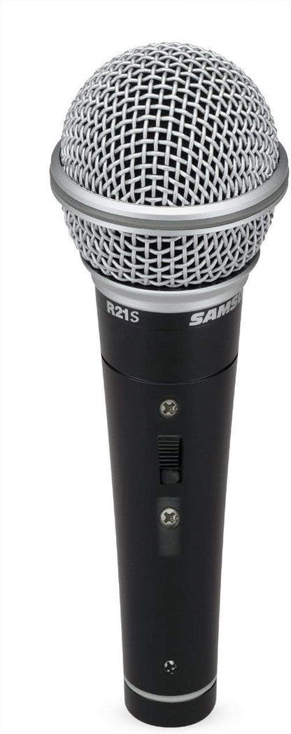 Samson R21S Dynamic Microphone XLR Cable Mic Clip Renewed