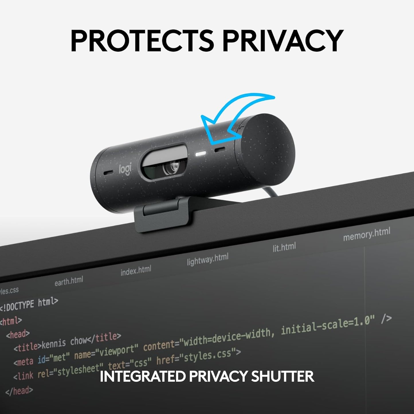 Logitech 960-001522 Brio 505 Full HD Webcam Auto-Framing