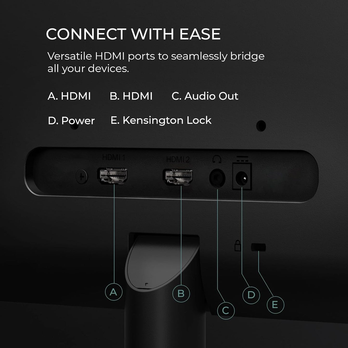 AOC 27B2H2 27" Frameless 100Hz IPS FHD Monitor