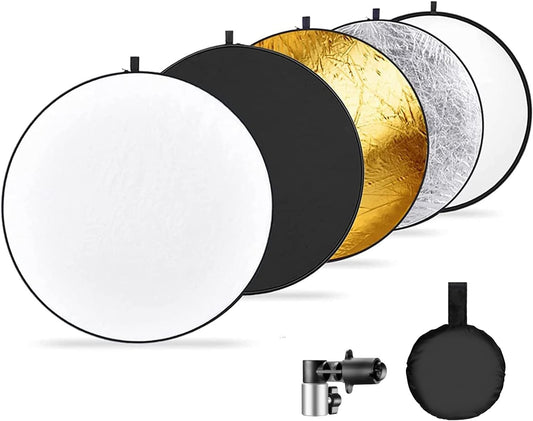 Neewer 10102775 32" 5-in-1 Photography Reflector with Holder