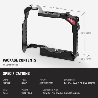 Neewer 10101731 Camera Cage for Sony a7 Series