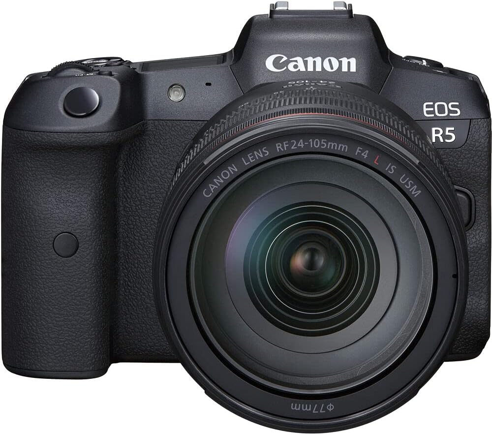Canon 4147C013 EOS R5 Mirrorless Camera Bundle (Renewed)