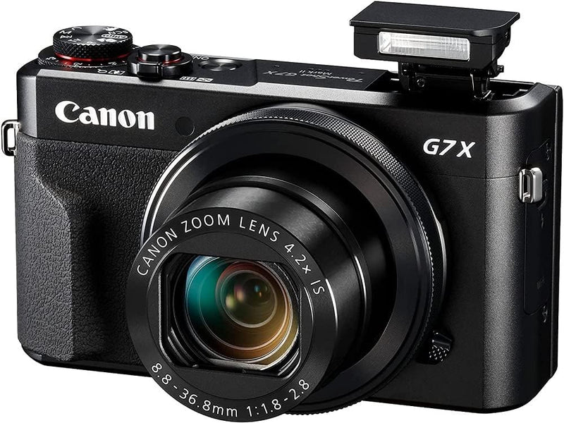Canon 1066C002 PowerShot G7 X Mark II Digital Camera - Black — main product image