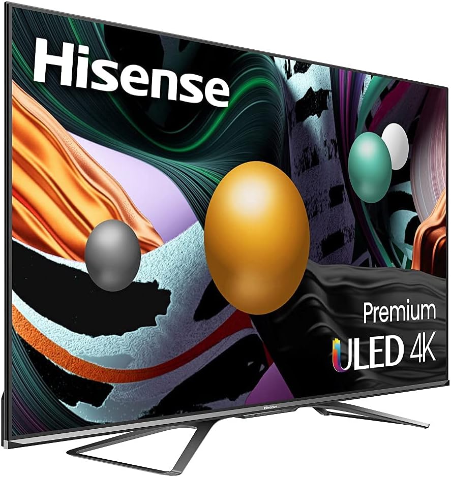 Hisense 65U8G 65 inch U8G 4K ULED Android Smart TV Renewed