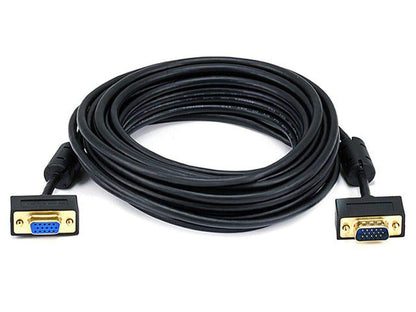 Monoprice 106373 25ft Ultra Slim SVGA M/F Monitor Cable