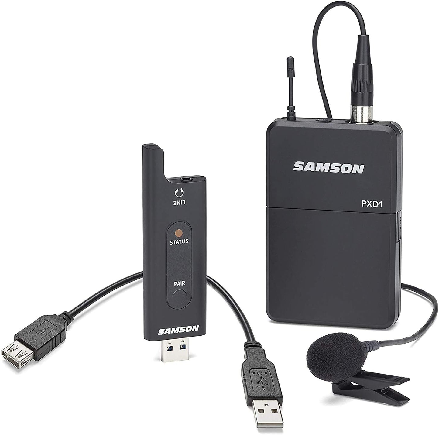 Samson XPD2 Presentation Lavalier USB Wireless Microphone System