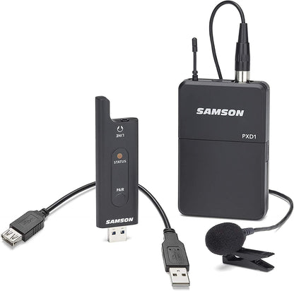 Samson XPD2 Presentation Lavalier USB Wireless Microphone System