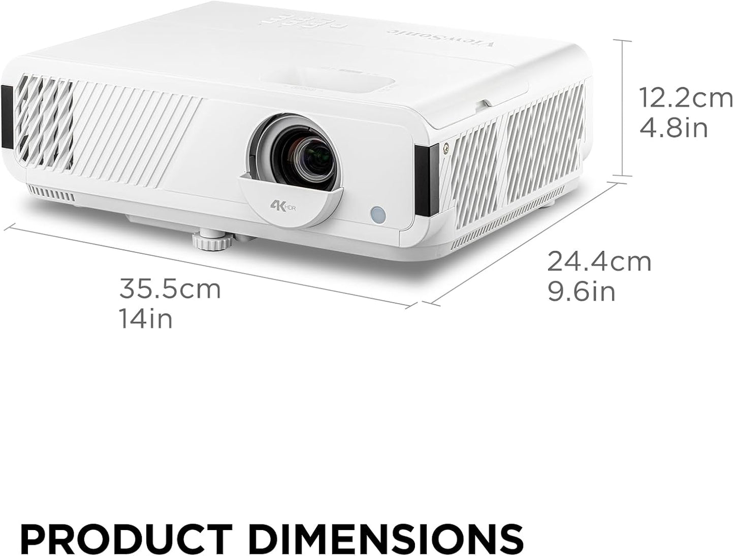 ViewSonic PX749-4K UHD 4K Gaming Projector Xbox Compatible