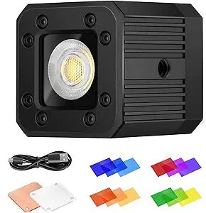 Neewer Mini COB Video Light - Waterproof, Dimmable, Portable