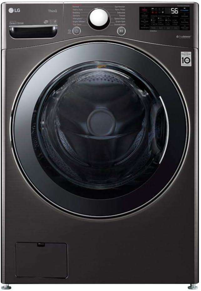 LG WM3998HBA 4.5 cu.ft. Smart Washer/Dryer Combo — main product image