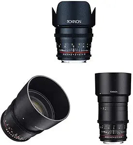 Rokinon CINE DS Telephoto Cine Lens Bundle for Canon