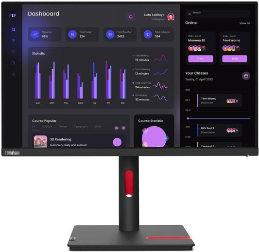 Lenovo T24i-30 ThinkVision 24" FHD IPS Monitor