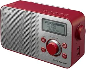 Sony XDRS60DBPR.CEK Portable DAB/FM Digital Radio - Red
